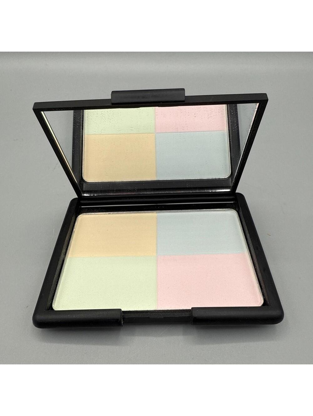 ELF Tone Correcting Powder Compact Pink Blue Yellow Green #83801 COOL New Open